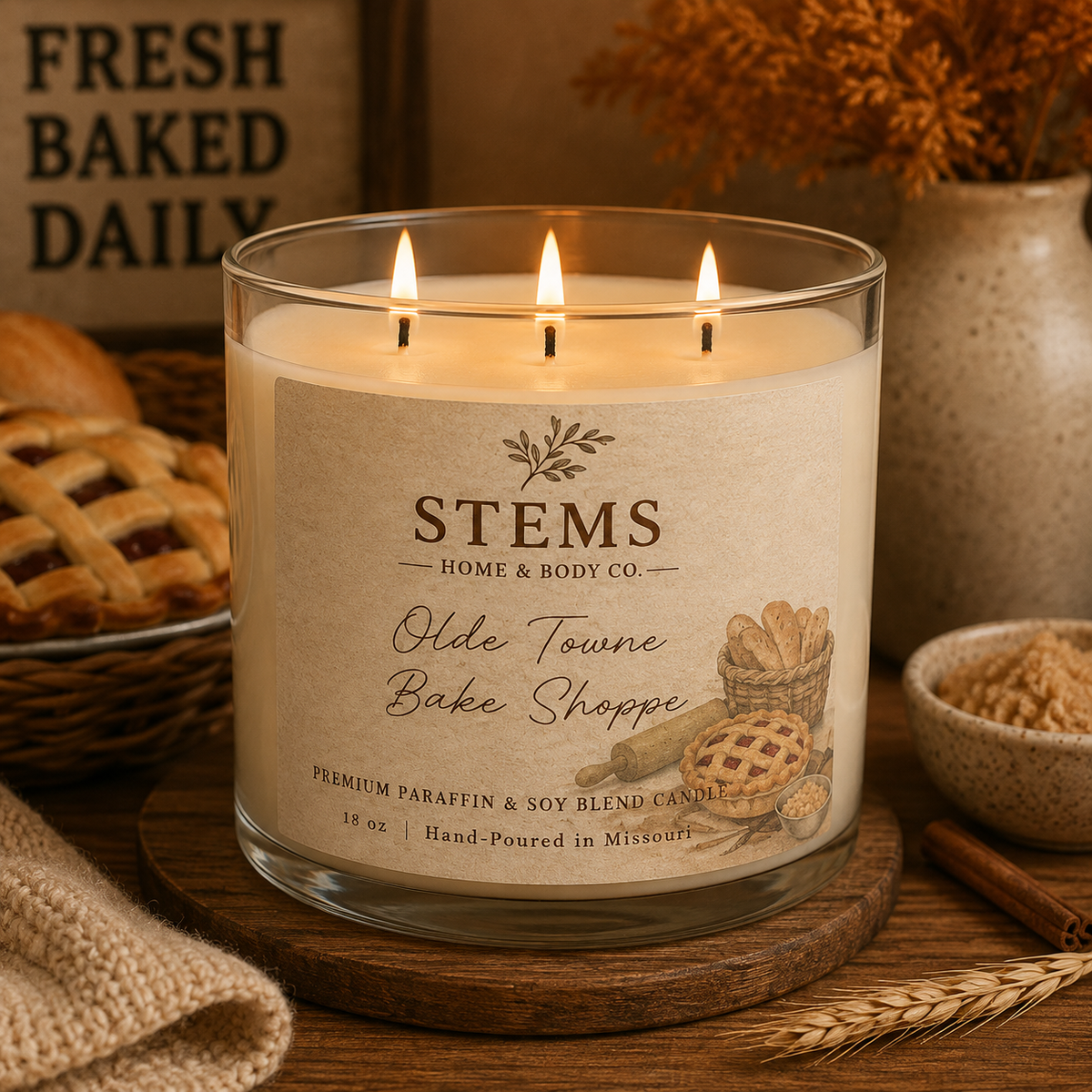Olde Towne Bake Shoppe Candle