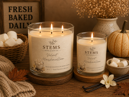 Velvet Marshmallow Candle