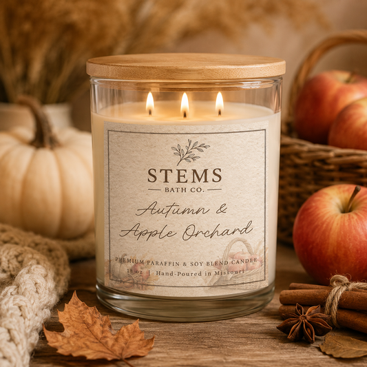 Autumn and Apple Orchard Candle