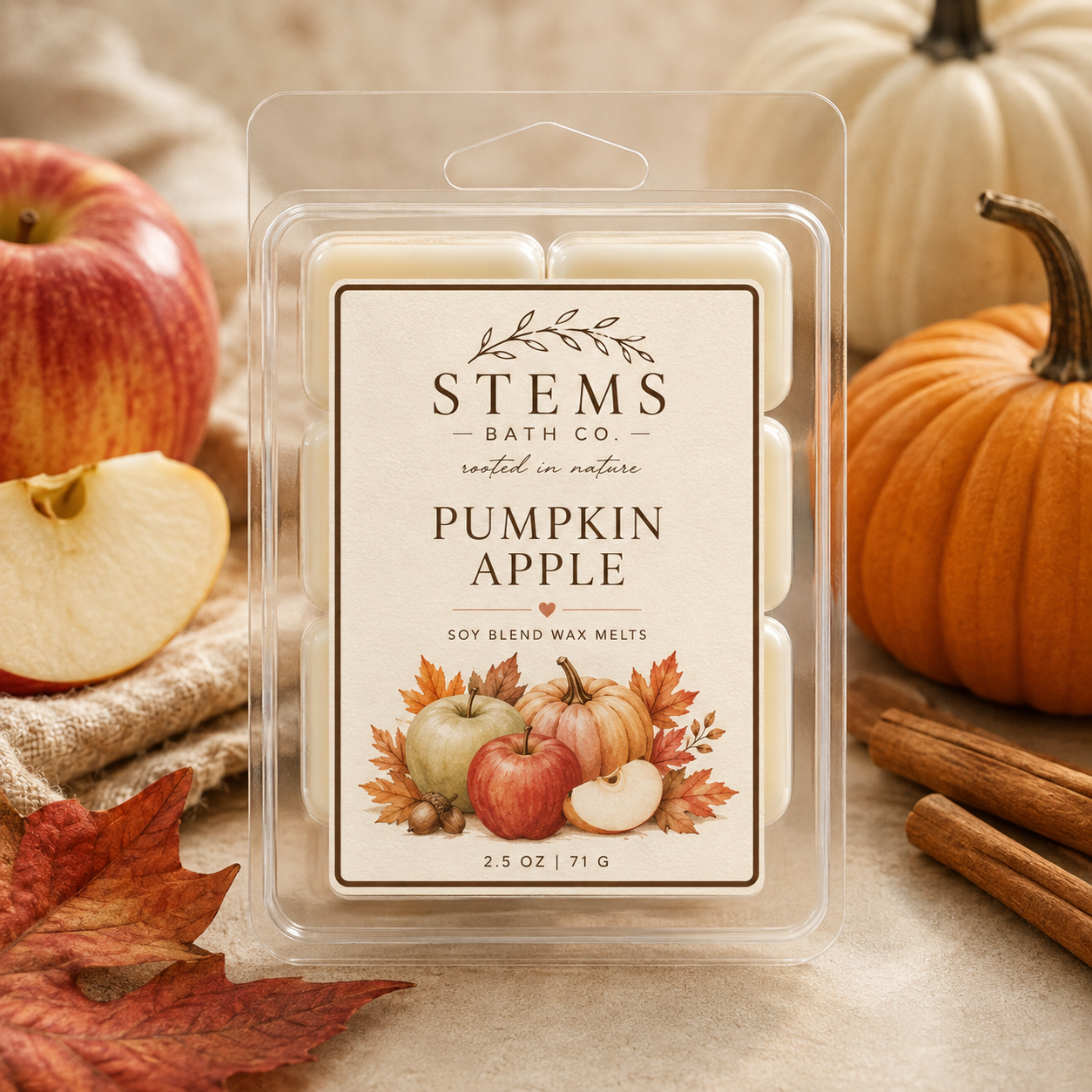 Pumpkin Apple Wax Melts